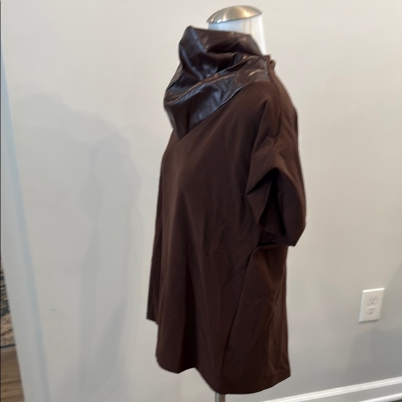 SHEIN Brown Hoodie Sweatshirt with Cozy Fit - Picture 6 of 9